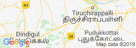 Manapparai map